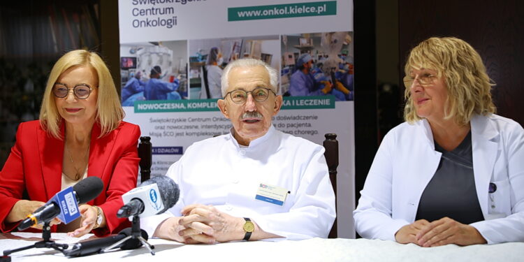 12.06.2026. Kielce. ŚCO. Konferencja dotycząca projektów realizowanych w ŚCO w ramach Krajowego Planu Odbudowy oraz budżetu woj. świętokrzyskiego / Fot. Wiktor Taszłow - Radio Kielce