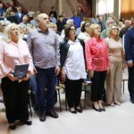 12.06.2026. Kielce. I LO . Odsłonięcie tablic upamiętniających nauczycieli Marię Jelińską i Włodzimierza Sabata / Fot. Wiktor Taszłow - Radio Kielce