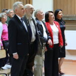 12.06.2026. Kielce. I LO . Odsłonięcie tablic upamiętniających nauczycieli Marię Jelińską i Włodzimierza Sabata / Fot. Wiktor Taszłow - Radio Kielce