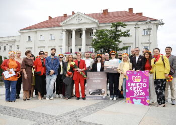 16.06.2026. Kielce. Rynek. Konferencja dot. Święta Kielc / Fot. Wiktor Taszłow - Radio Kielce