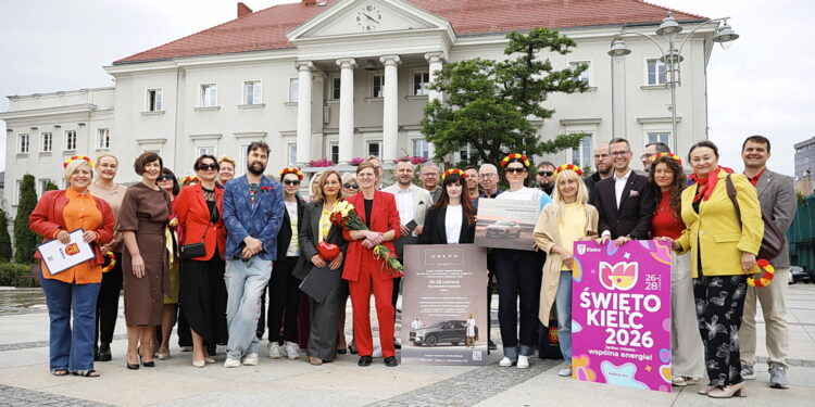 16.06.2026. Kielce. Rynek. Konferencja dot. Święta Kielc / Fot. Wiktor Taszłow - Radio Kielce