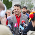 16.06.2026. Kielce. Rynek. Konferencja dot. Święta Kielc / Fot. Wiktor Taszłow - Radio Kielce