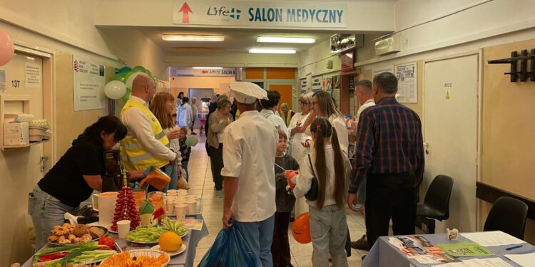 13.06.2026. Sandomierz. Szpital Specjalistyczny w Sandomierzu. Bezpłatne badania profilaktyczne / Fot. Grażyna Szlęzak-Wójcik - Radio Kielce