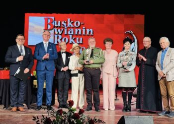 Teresa Leszczyńska i Adam Gadawski Buskowianami Roku 2025