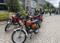 11.06.2026. Sandomierz. Motocykliści pokonują trasę prawie 600 kilometrów, by wesprzeć budowę hospicjum dla dzieci w Skowierzynie / Fot. Grażyna Szlęzak-Wójcik – Radio Kielce