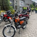 11.06.2026. Sandomierz. Motocykliści pokonują trasę prawie 600 kilometrów, by wesprzeć budowę hospicjum dla dzieci w Skowierzynie / Fot. Grażyna Szlęzak-Wójcik – Radio Kielce