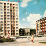Historia kieleckich ulic. Źródłowa - Radio Kielce Kielce. Ulica Źródłowa. Lata 1970-1980 / źródło: fotopolska.eu