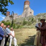 25.06.2026. Chęciny. Podpisanie listu intencyjnego przez przedstawicieli województw świętokrzyskiego i małopolskiego o wzajemnej współpracy w zakresie turystyki / Fot. Izabela Mortas-Rubak - Radio Kielce