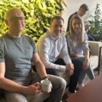 08.08.2026. Śniadanie prasowe - spotkanie z Marcinem Banaszkiewiczem / Fot. Izabela Mortas-Rubak - Radio Kielce