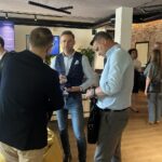 08.08.2026. Śniadanie prasowe - spotkanie z Marcinem Banaszkiewiczem / Fot. Izabela Mortas-Rubak - Radio Kielce