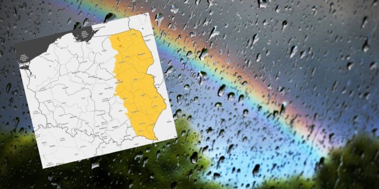 Burze dzielą województwo