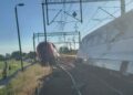 Zderzenie pociągów; ruch kolejowy wstrzymany