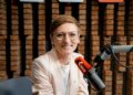 09.06.2026. Radio Kielce. Rozmowa Dnia. Na zdjęciu: Agata Wojda - prezydentka Kielc / Fot. Piotr Kwaśniewski - Radio Kielce