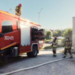 Pożar w centrum miasta. Być może przyczyną było zaprószenie ognia - Radio Kielce Pożar w centrum miasta. Być może przyczyną było zaprószenie ognia