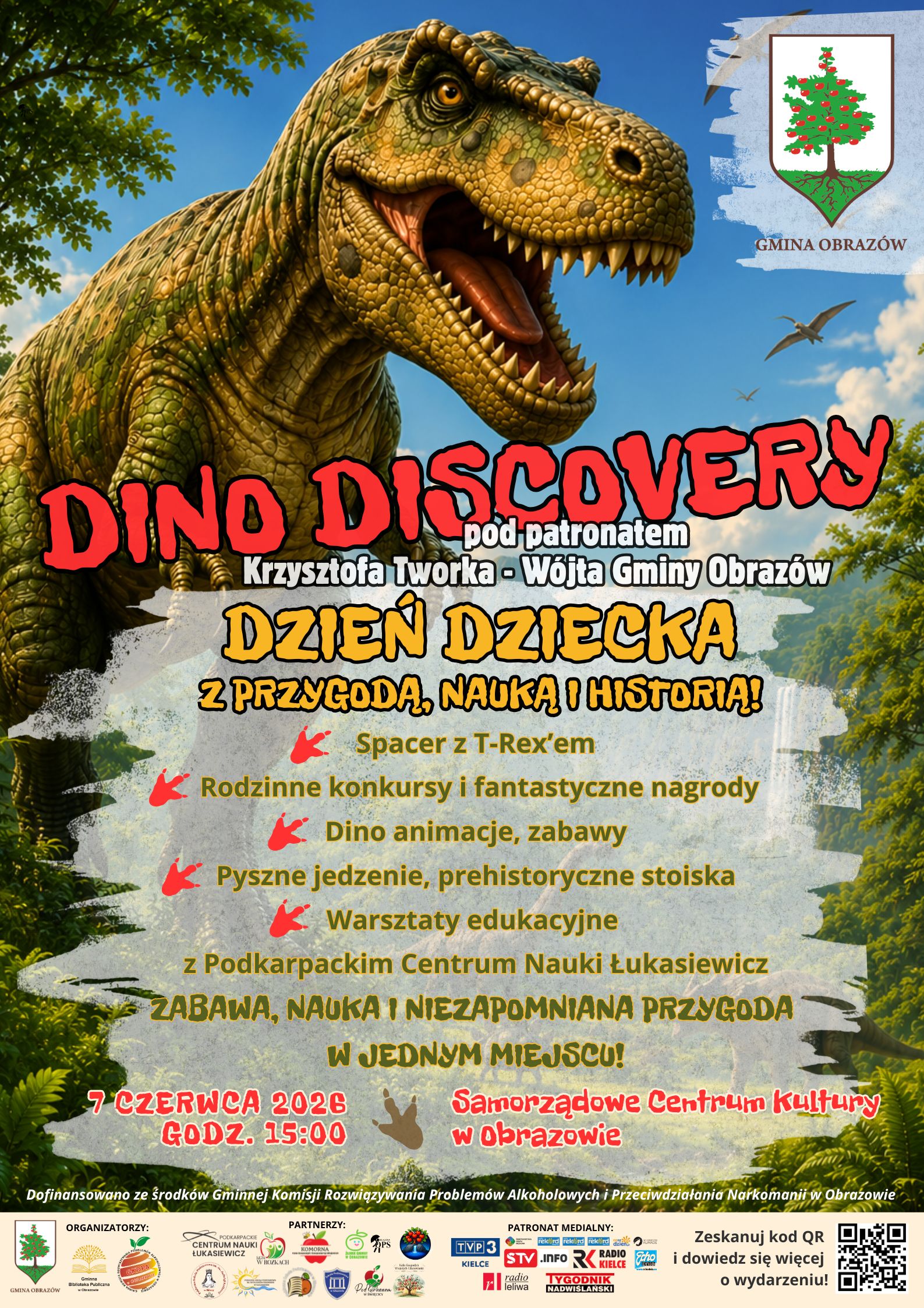 DINO DISCOVERY - Dzień Dziecka z przygodą, nauką i historią - Radio Kielce