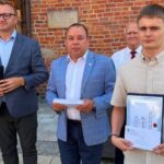 29.06.2026. Sandomierz. Nagrody dla uczniów / Fot. Anna Szewczyk - Starostwo Powiatowe w Sandomierzu