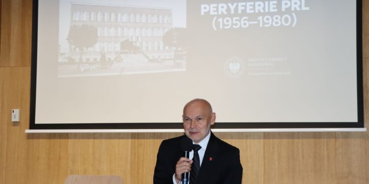 Jaką rolę w czasach PRL odgrywały peryferia miast? - Radio Kielce 10.06.2026. Kielce. IPN. Konferencja / Źródło: IPN