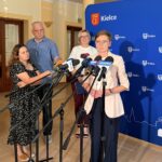09.06.2026. Kielce. Konferencja nt. autobusów dla Winnicy / Fot. Dariusz Kuc - Radio Kielce