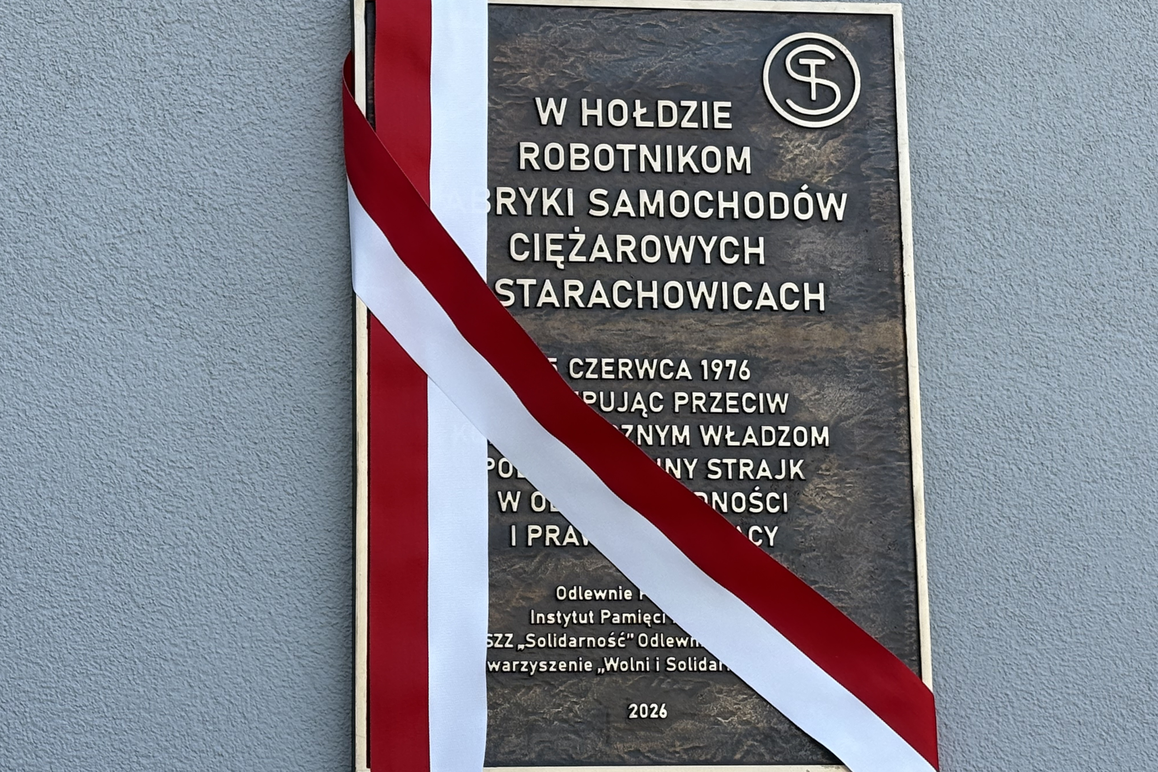 Starachowice upamiętniły strajkujących przed 50 laty