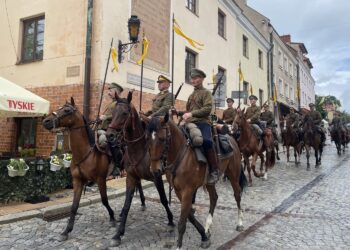 Ułani wkroczyli do Sandomierza