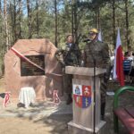 03.06.2026. Górki Szczukowski. Odsłonięcie pomnika upamiętniającego oddział dywersyjny AK / Fot. Aleksandra Słowak - Radio Kielce