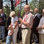 03.06.2026. Górki Szczukowski. Odsłonięcie pomnika upamiętniającego oddział dywersyjny AK / Fot. Aleksandra Słowak - Radio Kielce