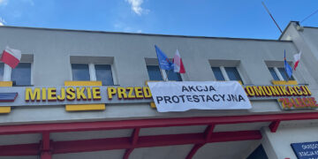 Protest MPK Kielce. Związkowcy obawiają się o miejsca pracy