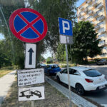 Sprzątanie kieleckiej ulicy. Uważaj gdzie parkujesz