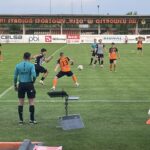 04.06.2026. Ostrowiec Świętokrzyski. Półfinał baraży o awans do Betclic 2. Ligi: KSZO 1929 - Wikęd Luzino / Fot. Kamil Król - Radio Kielce