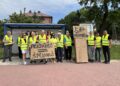 W Mieronicach była kolejna blokada - Radio Kielce W Mieronicach była kolejna blokada