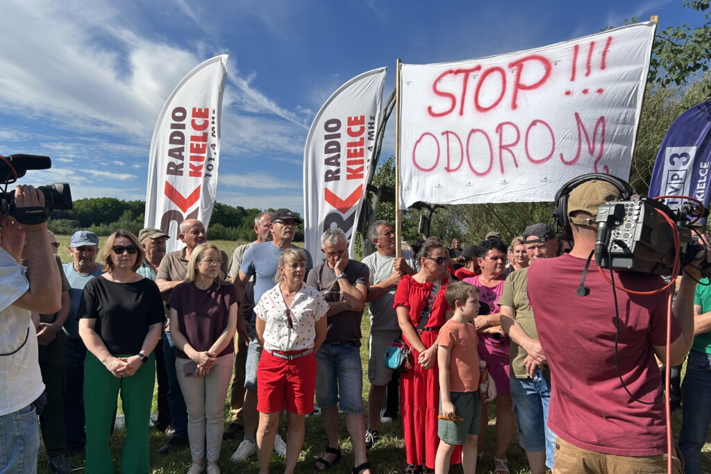 INTERWENCJA. Mieszkańcy obawiają się budowy biogazowni - Radio Kielce Mieszkańcy obawiają się budowy biogazowni