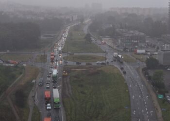 11.06.2026. Kielce. Utrudnienia w związku z budową trasy ekspresowej S74 / Fot. Jarosław Kubalski - Radio Kielce
