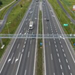 18.06.2026. Na trasie ekspresowej S7 między węzłami Kielce Północ i Barcza uruchomiony został odcinkowy pomiar prędkości / Fot. Jarosław Kubalski - Radio Kielce