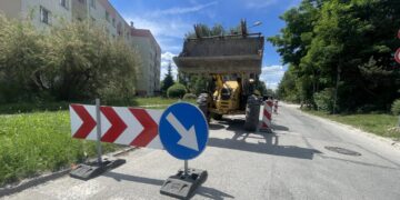 Zaczynają się utrudnienia w ruchu na osiedlu Podkarczówka