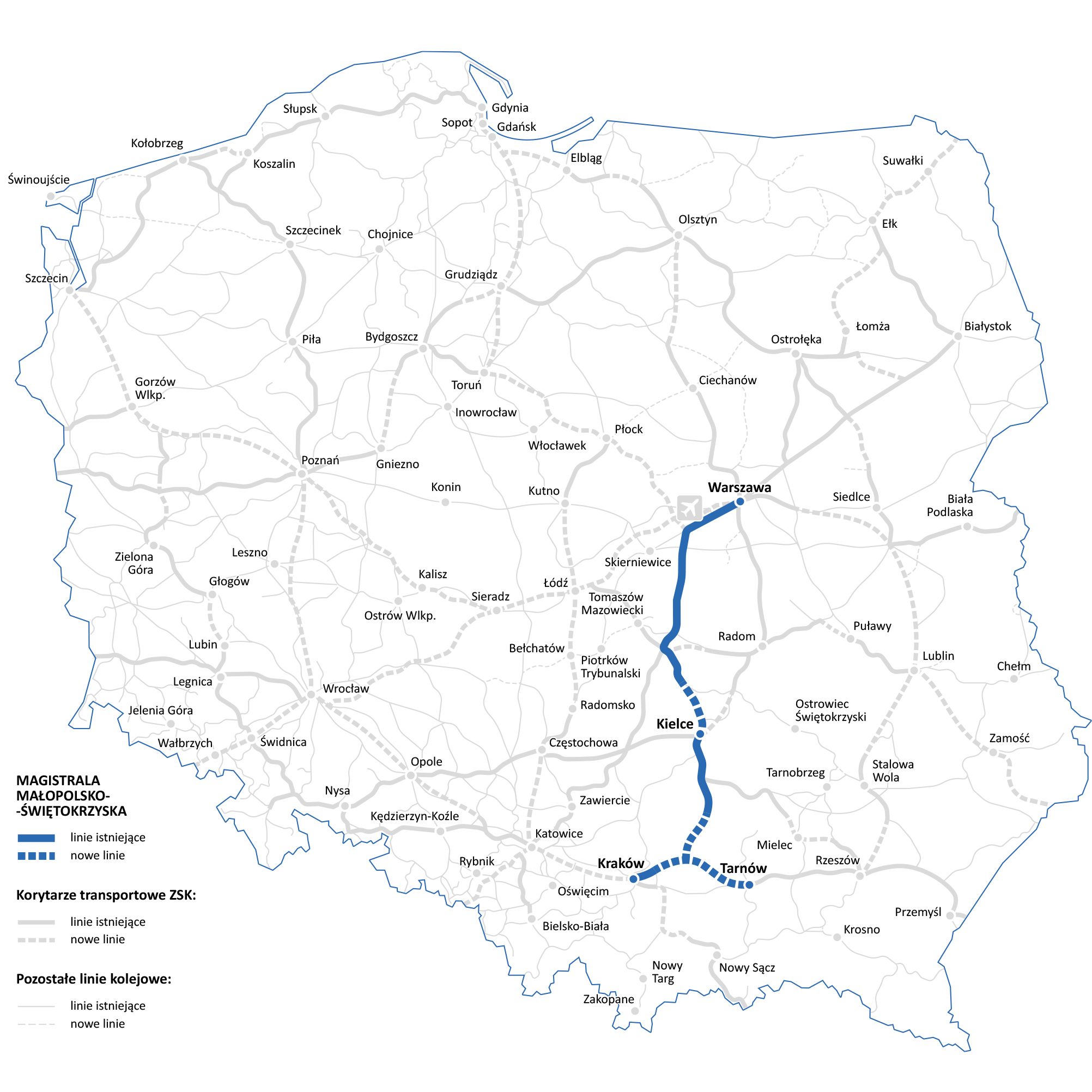 Zintegrowana Sieć Kolejowa - Plan dla Polskiej Kolei Zintegrowana Sieć Kolejowa - Plan dla Polskiej Kolei