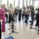 8.06.2026. Kielce. I Liceum Ogólnokształcące im. Stefana Żeromskiego. Wizyta minister edukacji Barbara Nowacka w Kielcach / Fot. Jarosław Kubalski – Radio Kielce
