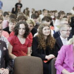 8.06.2026. Kielce. I Liceum Ogólnokształcące im. Stefana Żeromskiego. Wizyta minister edukacji Barbara Nowacka w Kielcach / Fot. Jarosław Kubalski – Radio Kielce