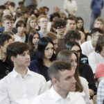 8.06.2026. Kielce. I Liceum Ogólnokształcące im. Stefana Żeromskiego. Wizyta minister edukacji Barbara Nowacka w Kielcach / Fot. Jarosław Kubalski – Radio Kielce