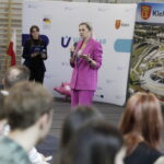 8.06.2026. Kielce. I Liceum Ogólnokształcące im. Stefana Żeromskiego. Wizyta minister edukacji Barbara Nowacka w Kielcach / Fot. Jarosław Kubalski – Radio Kielce