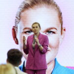 8.06.2026. Kielce. I Liceum Ogólnokształcące im. Stefana Żeromskiego. Wizyta minister edukacji Barbara Nowacka w Kielcach / Fot. Jarosław Kubalski – Radio Kielce