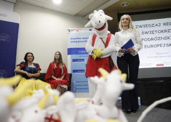 11.06.2026 Kielce. Akcja "Zwiedzaj region ze Świętokrzyskim Podróżnikiem Europejskim" / Fot. Jarosław Kubalski - Radio Kielce
