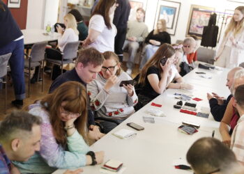 11.06.2026. Kielce. Warsztaty dla osób niewidomych i niedowidzących zorganizowane przez Fundację „Szansa - jesteśmy razem” / Fot. Jarosław Kubalski – Radio Kielce