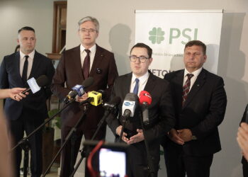 12.06.2026. Kielce. Konferencja prasowa Polskiego Stronnictwa Ludowego / Fot. Jarosław Kubalski - Radio Kielce