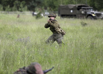 13.06.2026 Podlesie. Piknik historyczny "Śladami II wojny światowej - Falaise 1944" / Fot. Jarosław Kubalski - Radio Kielce