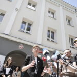 17.06.2026. Kielce. VI Liceum Ogólnokształcące im. Juliusza Słowackiego w Kielcach. Kielce potwierdzają złożenie aplikacji do II rundy konkursu o tytuł Europejskiej Stolicy Młodzieży 2029 / Fot. Jarosław Kubalski - Radio Kielce