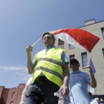 25.06.2026. Kielce. Strajk pracowników i związkowców Miejskiego Przedsiębiorstwa Komunikacji w Kielcach / Fot. Jarosław Kubalski - Radio Kielce