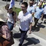 25.06.2026. Kielce. Strajk pracowników i związkowców Miejskiego Przedsiębiorstwa Komunikacji w Kielcach / Fot. Jarosław Kubalski - Radio Kielce