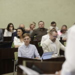 25.06.2026. Kielce. Sesja absolutoryjna Rady Miasta Kielce. Strajk pracowników i związkowców Miejskiego Przedsiębiorstwa Komunikacji w Kielcach / Fot. Jarosław Kubalski - Radio Kielce