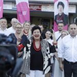 Joanna Senyszyn w Kielcach otworzyła biuro nowej partii