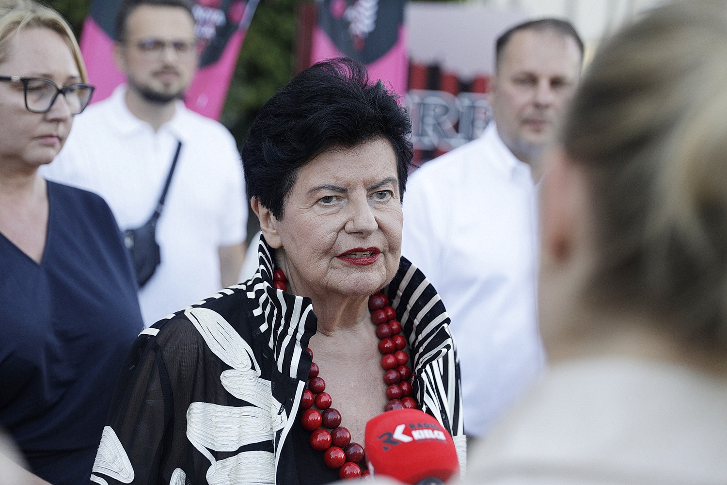 Joanna Senyszyn w Kielcach otworzyła biuro nowej partii